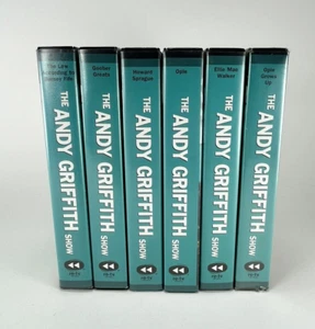 6 Vintage The Andy Griffith Show 1960's Collector's Editions VHS (re-tv) 1999 - Picture 1 of 11