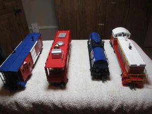 MTH O Scale New York Fire Dept. Res2Cue 4 Piece Train Set Complete Ready to Run - Picture 1 of 22
