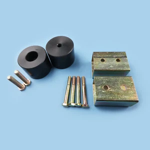 1999-2004 Grand Cherokee WJ Front+Rear Bump Stop Extension Fr 2"-4" Leveling Kit - Picture 1 of 6