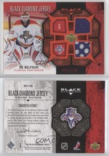 2007-08 Upper Deck Black Diamond Jerseys Dual Ruby /100 Ed Belfour #BDJ-EB HOF