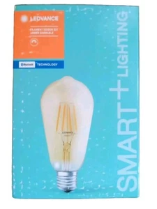 LEDVANCE Smart+ BT CLA Edison 6W Smart LED Lampe - App-Steuerung Warmweiß💡NEU - Bild 1 von 3