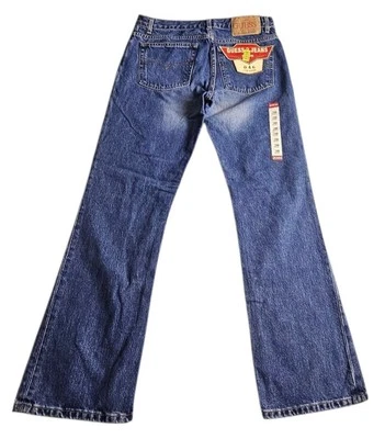 Jeans De Colección Guess 046 Low Rider Bootcut Para Mujer 30x29 Retro Clásico Festival Nuevos Con Etiquetas Foto 1 de 4