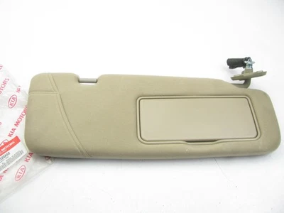 Parasol beige lateral derecho pasajero fabricante de equipos originales para Kia Sedona 2001-2005 sin techo corredizo Foto 1 de 4