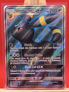 Umbreon GX 142/149 Sun & Moon Base Full Art Ultra Rare Holo Pokemon Card - Picture 1 of 14