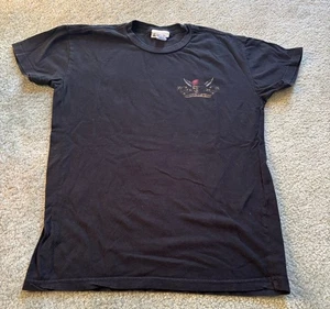 Disney Parks Shirt Black Pirates Of The Caribbean Dead Men Tell No Tales Size S - Picture 1 of 7