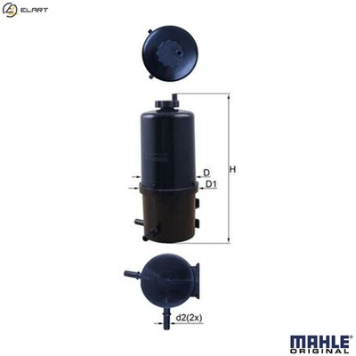 FUEL FILTER KL 787 FOR VW CNFB/CSHA/CNEA/CNFA/CDBA/CDCA 2.0L 4cyl AMAROK - Image 1 of 4