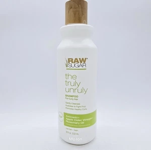 Champú RAW SUGAR Truly Unruly con aguacate y vinagre de sidra de manzana y romero 18 OZ - Imagen 1 de 1