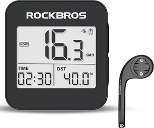 ROCKBROS GPS Bike Computer with Mount,Bicycle Odometer Waterproof&600mAH Battery - Picture 1 of 8