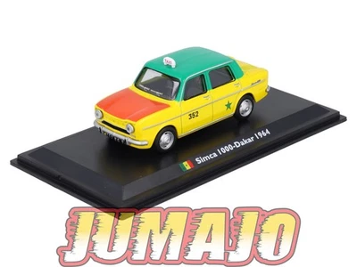 XAT30 Voiture 1/43 IXO FABBRI TAXIS DU MONDE : SIMCA 1000 Dakar 1964 - Photo 1/4