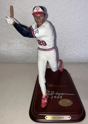 MLB Rod Carew Danbury Mint Minnesota Twins Autographed Figure - Image 1 of 4