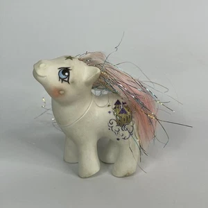 Vintage 1984 My Little Pony G1 “BABY PRINCESS SPARKLE” MLP Castle Pink Hair - Picture 1 of 5