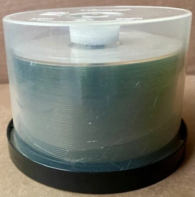 47 PACK MEMOREX PRINTABLE DVD+R 40x 700 MB 80 MINUTES DISCS NEW OPEN PACK - Image 1 of 4