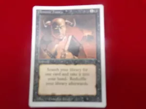 DEMONIC TUTOR-3RD EDITION-MAGIC THE GATHERING CARD - Picture 1 of 3
