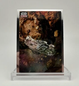 2023 Topps Chrome Star Wars Galaxy MILLENNIUM FALCON - Picture 1 of 9