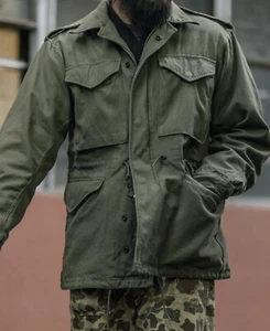 Bronson Mfg. Co. US Army M-1951 Field Jacket Size M Regular A7 - Picture 1 of 22
