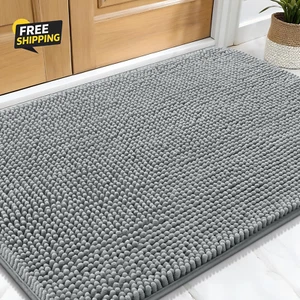 Dog Door Mat for Muddy Paws 30X20 Absorbs Moisture and Dirt Absorbent Non - Picture 1 of 8