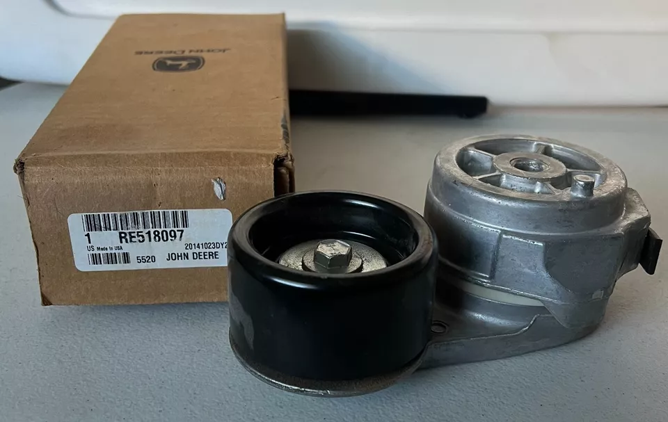 Belt Tensioner Pulley RE518097 John Deere Tractor Diesel Engine