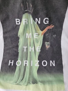 Bring Me The Horizon 2016 Cloaked Men's White T-Shirt Medium  - Picture 1 of 3