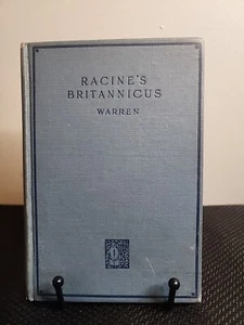 Antique J. RACINE Britannicus FM Warren Henry Holt 1903 Printed January 1925 USA - Picture 1 of 11