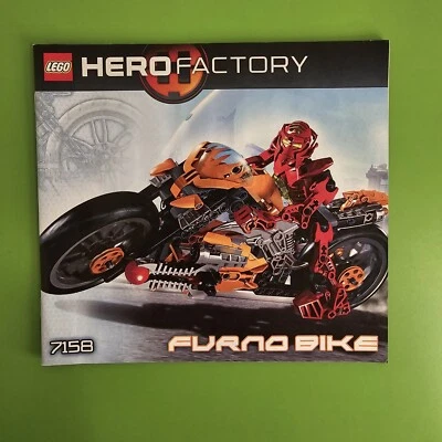 LEGO HERO Factory: Furno Bike (7158) INSTRUCTION MANUAL ONLY - Image 1 of 4