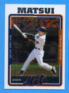2005 Topps Chrome #57 Kazuo Matsui Mets - Picture 1 of 1