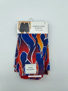 American Eagle Men's Size Medium 4" Stretch Boxer Flames - Picture 1 of 2