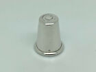 Superb Antique 900 Grade Solid Silver Plain Polished Thimble - Egyptian?