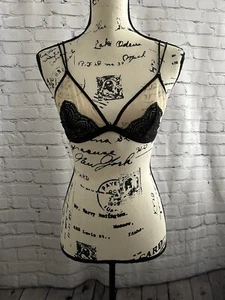 Bralette de encaje transparente Cosabella talla pequeña - Imagen 1 de 4
