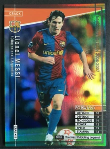 2006-07 Panini Sega WCCF Crack Lionel Messi rare Barcelona refractor card - Picture 1 of 1