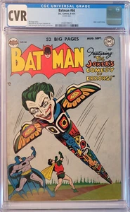 1951 Batman 66 CGC CVR. Joker Totem Pole Cover. RARE! - Picture 1 of 2