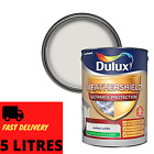 SALE Dulux Ashen White Masonry Weather shield Outdoor Protection Paint 5L