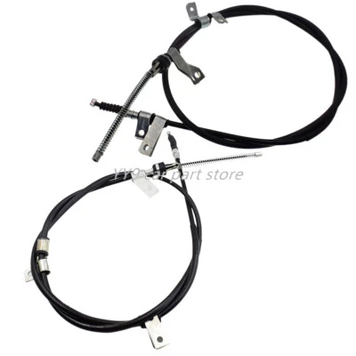 Rear LH & RH Parking Brake Cable Set fit for Mitsubishi L200 Triton KB4T KB8T - Image 1 of 2