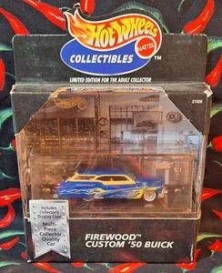 New! HOT WHEELS COLLECTIBLES - Firewood Custom '50 Buick - LIMITED ED B2313 - Picture 1 of 7