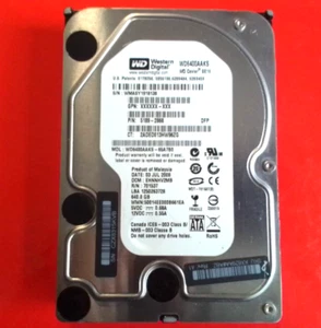 HARD DISK -WESTERN DIGITAL SATA3 640 GB- WD6400AAKS Caviar- se 16 -FUNZIONANTE - Foto 1 di 5