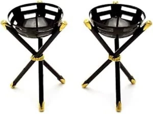 Candelabro Kagaribi Par 7,5cm x 4,5cm para Santuario Sintoísta Kamidana de Japón - Imagen 1 de 1