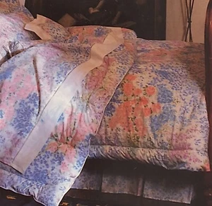 Neu in Verpackung Vintage Eileen West Utica ITALIAN GARDEN Queen-Bettdecke Bettbezug 84 x 92 - Bild 1 von 8