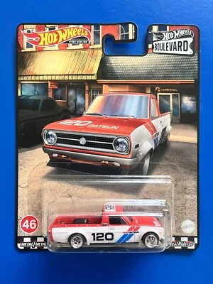 2022 Hot Wheels Boulevard BRE RACING 1975 DATSUN SUNNY (B120) PICKUP TRUCK new! - image 1 of 4