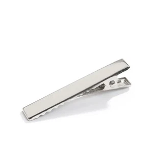 4 Pcs - 3.2cm X 6mm Silver Short metal Rectangular Duckbill Hair Clip Hairpin - Picture 1 of 3