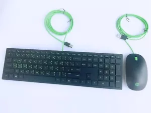 Thai layout USB wired keyboard and mouse kit for HP - Picture 1 of 1