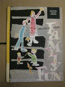 Vintage Music For Family Fun Hammond Chord Organ Sheet Music Book Copyright 1950 - Picture 1 of 2
