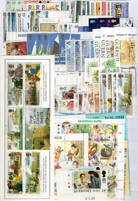 GUERNSEY / GREAT BRITAIN / 2000 – 2003 MINT MNH SELECTION  / CV 156£ - Image 1 of 3