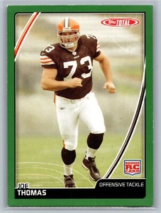 2007  Topps Total #547 Joe Thomas Rookie (Creases) - Picture 1 of 2