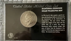 Dólar Eisenhower Philadelphia 1976 como nuevo 1776-1976 usado (J326) - Imagen 1 de 4