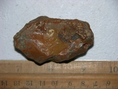 Hacha de mano hombre primitivo paleolítico acheulean picadora hoja herramienta África 2,25 pulgadas X36 Foto 1 de 2