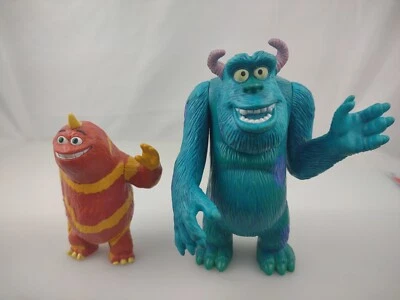 迪士尼 3.5 英寸乔治·桑德森和 5 英寸萨利怪物公司人偶皮克斯 — 第 1/4 张图片