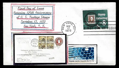 1474 8c Stamp (1974) BEN FRANKLIN AND STAMP COLLECTING FDC By Meissner !!!! - Image 1 of 2