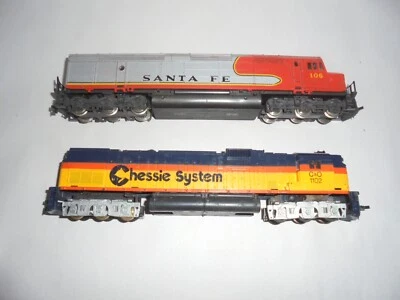 TWO  DIESEL LOCOMOTIVES HO SCALE TYCO AND LIMA - Image 1 of 4