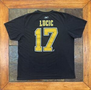 Boston Bruins Milan Lucic #17 Reebok T-Shirt Men’s Size XXL