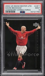 2002 Upper Deck Manchester United David Beckham #LSF7 PSA 9 POP 1 - Picture 1 of 2