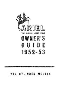 (0141) 1952-1953 Ariel Twin KH owners guide - Picture 1 of 1